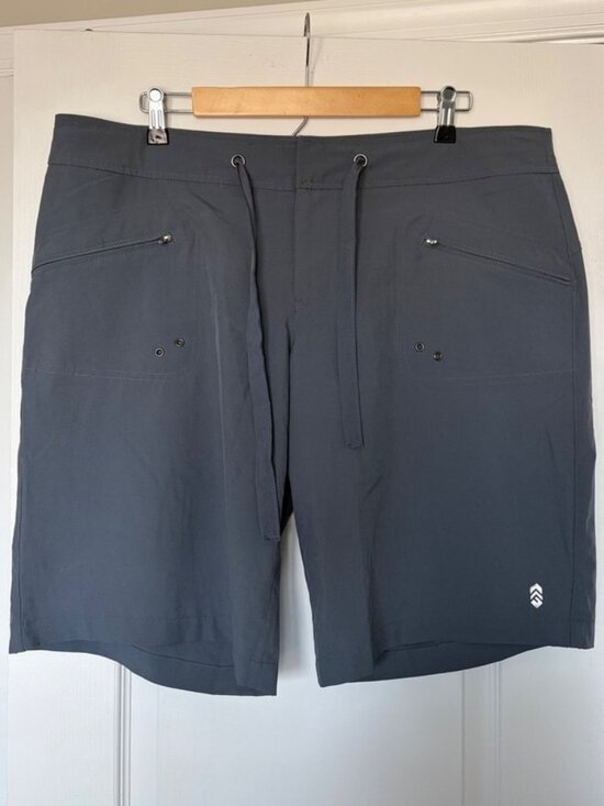 Pants - Womens Gray Hiking Shorts XL
